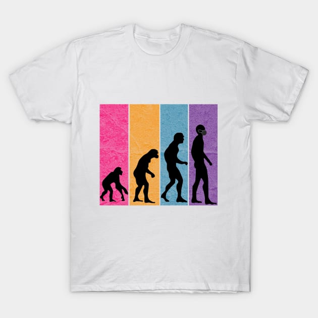 Evolution Mask T-Shirt by ahgee